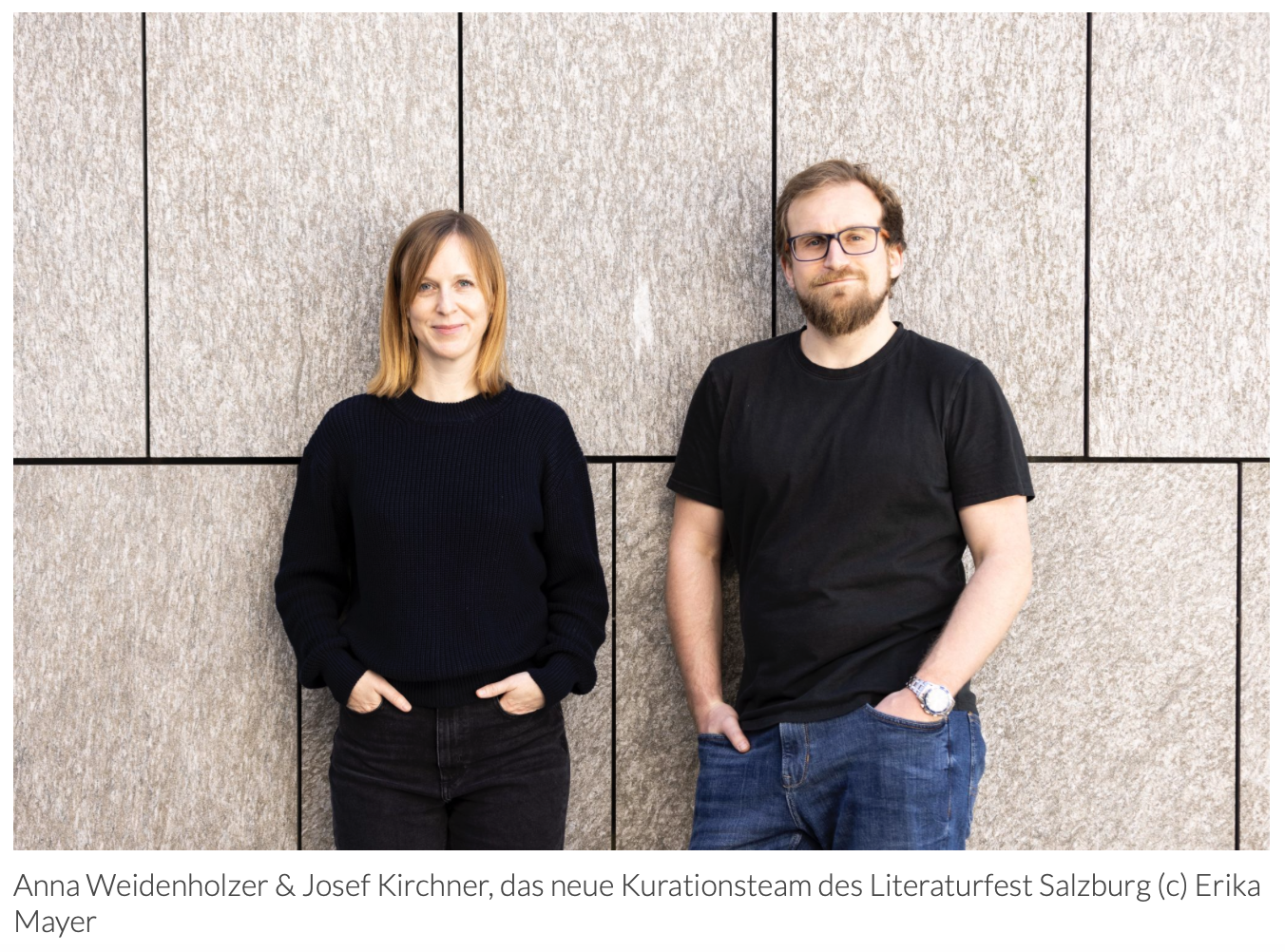 Anna Weidenholzer und Josef Kirchner