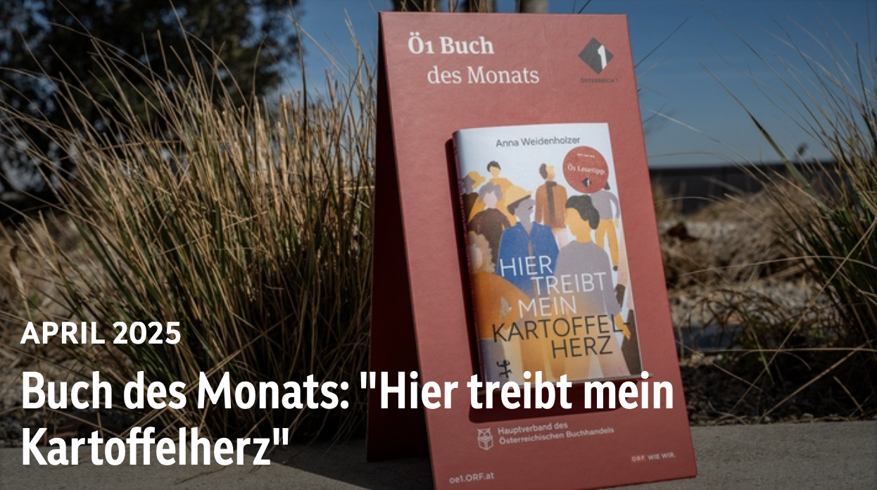 Anna Weidenholzer ist Buch des Monats von Ö1
